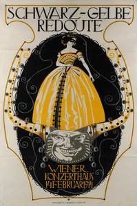 Schwarz-Gelbe Redoute Wiener Konzerthaus - Franz Wacik
