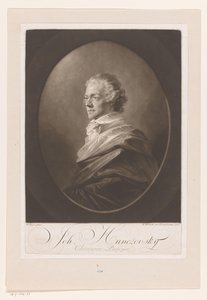 Portrait de Johann Huncžovsky - Franz Wrenk