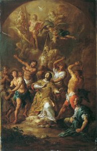 Lapidation de saint Étienne - Franz Xaver Wagenschon