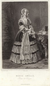 Maria Amalia de Naples et de Sicile - Franz Xaver Winterhalter