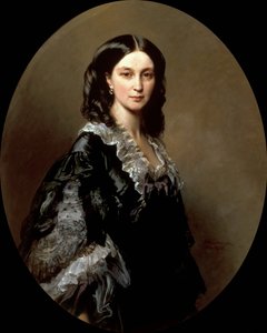 Portrait de la duchesse Elizaveta Alexandrovna Baryatinskaya, née princesse Chernysheva 1826-1902, 1858 - Franz Xaver Winterhalter