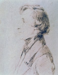 Portrait de Frédéric Chopin (Żelazowa Wola) - Franz Xaver Winterhalter