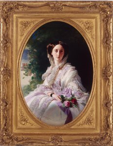Portrait de la grande-duchesse Olga Nikolaïevna de Russie 1822-1892, reine de Wurtemberg, 1856