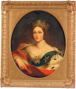 Portrait de la reine Victoria - Franz Xaver Winterhalter