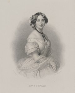 Portrait de la chanteuse d