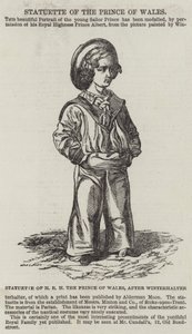 Statuette de SAR le Prince de Galles - Franz Xaver Winterhalter
