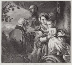 Le Premier Mai, 1851, peint pour Sa Majesté - Franz Xaver Winterhalter
