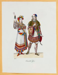 Une collection de costumes de fantaisie, 1827 - Franz Xavier Nachtmann