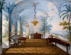 Salle de peinture, Palais de Schönbrunn connue sous le nom de Salle Marian - Franz Xavier Nachtmann