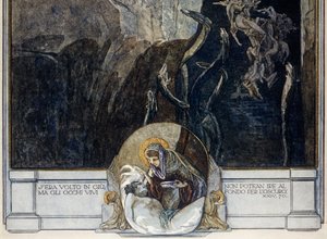Autriche, Vienne, Illustration de la Divine Comédie de Dante Alighieri (Enfer, Chant XXIV) par Franz von Bayros, (détail) - Franz von (1866 1924) Bayros