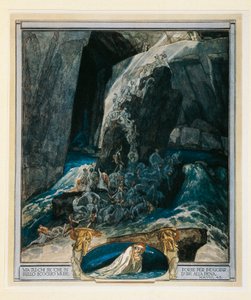Autriche, Vienne, Illustration de la Divine Comédie de Dante Alighieri (Enfer, Chant XXVIII) par Franz von Bayros - Franz von (1866 1924) Bayros