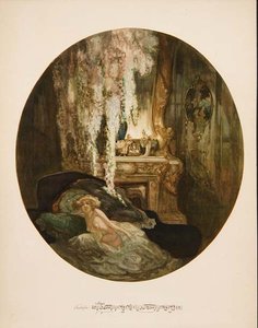 Femme nue dans son boudoir - Franz von  Bayros