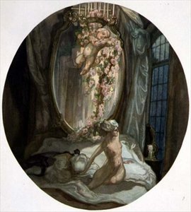 Femme sur un lit - Franz von Bayros (1866 1924)
