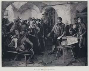Josef Speckbacher, chef de la rébellion du Tyrol contre la domination de Napoléon I - Franz von (after) Defregger