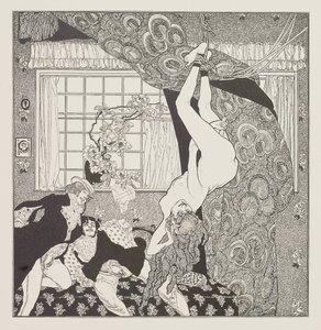 Illustration pour les Contes à la coiffeuse par Choisy Le Conin - Franz von Bayros