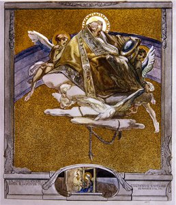 Illustration de la Divine Comédie de Dante, Paradis, Chant XVII - Franz von Bayros