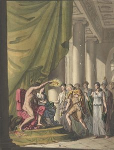Allégorie de la victoire : Soldat couronné de lauriers - Franz von Hauslab