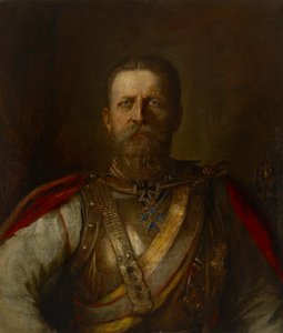 Prince héritier Frédéric Guillaume, plus tard Frédéric III, empereur allemand et roi de Prusse - Franz von Lenbach