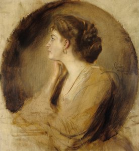 Margarethe von Stumm (?) - Franz von Lenbach