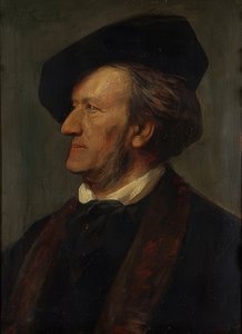 Portrait du compositeur Richard Wagner (1813-1883)