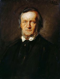 Portrait de Richard Wagner - Franz von Lenbach