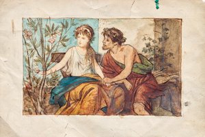 Couple antique - Franz von Matsch