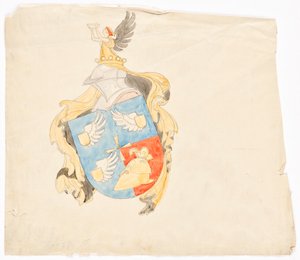 Projet pour un blason familial - Franz von Matsch