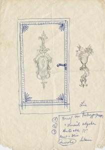Esquisse pour une porte