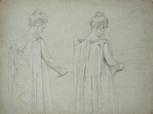 Ensemble de 84 dessins et peintures