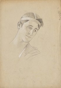 Étude de tête pour Achille