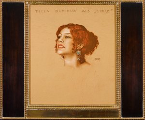 Tilla Durieux en Circé - Franz von Stuck