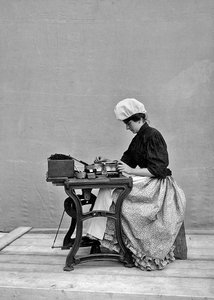 Ouvrier à la manufacture de tabac de Florence, 1901 - Fratelli Alinari Fratelli Alinari