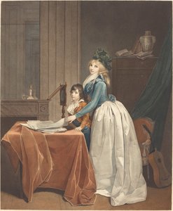 Le spectateur optique, vers 1793 - Fréderic Cazenave