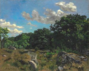 Paysage à Chailly, 1865