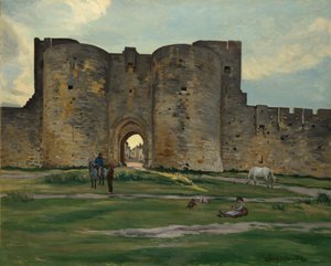 Porte de la Reine à Aigues-Mortes, 1867