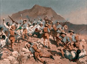 2e Bataillon 5e Fusiliers Gurkha à Ahnai Tangi, Frontière Nord-Ouest, Inde - Fred Roe