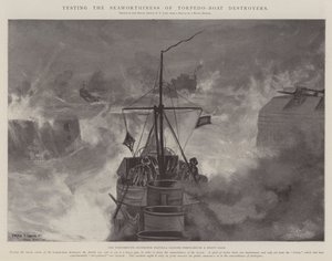 Test de la navigabilité des destroyers de torpilleurs - Fred T. Jane