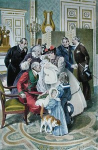 La visite aux grands-parents, d