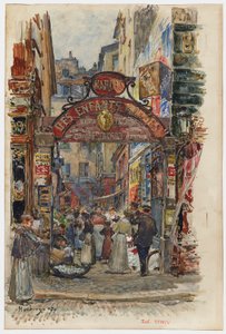Entrée du Marché des Enfants-Rouges, 39, rue de Bretagne