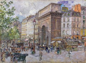 La Porte Saint-Martin, 1898 - Frederic Anatole Houbron