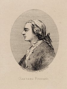 Portrait du violoniste et compositeur Gaetano Pugnani 1731-1798, 1842