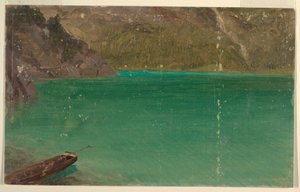 Lac alpin (Bavière ou Suisse) - Frederic Edwin Church