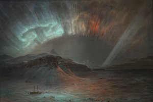 Aurore boréale - Frederic Edwin Church