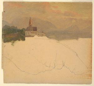 Paysage bavarois - Frederic Edwin Church