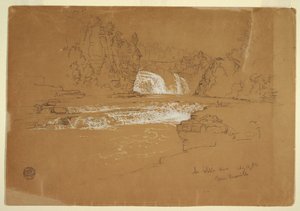 Cascades de la rivière Ausable, près de Keeseville, New York - Frederic Edwin Church