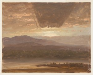 Catskills depuis Hudson, New York