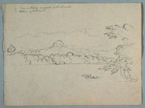 Paysage montagneux d