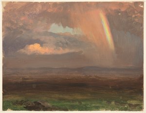 Nuages et arc-en-ciel, Jamaïque - Frederic Edwin Church