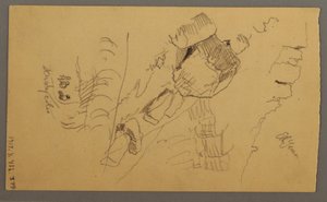 Dessin, Rochers, février peut-être 1868