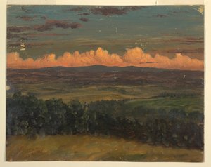 Dessin, Catskills depuis l